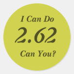 2,62 Pegatina anti del maratón (MOD)