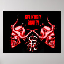 2 cráneos astillaron realidad poster