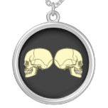 2 cráneos calaveras skulls grímpola