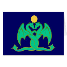 2 Drachen dragons Karten