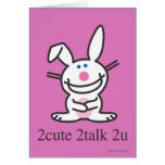 2cute 2talk 2u tarjetas