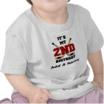 2da camiseta personalizada del cumpleaños del hock