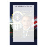 2da inauguración de presidente Obama Papelería Personalizada