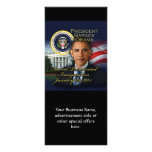 2da inauguración de presidente Obama Tarjeta Publicitaria