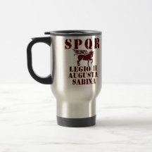 2da taza de café romana de Pegaso de la legión de 