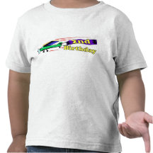2do avión del cumpleaños del muchacho camiseta
