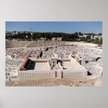 2do Beis HaMikdash (templo santo en Yerusalem) Poster
