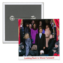 2do Pin trasero de Inauguración-Mirada de Barack O