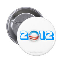 2do Presidente de los Estados Unidos Obama 2012 de Pins