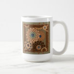 2do Taza floral Bejeweled de la MOD