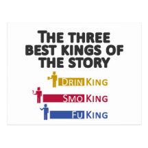 2The three best kings of the story Cartão Postal