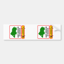 2x STICKER TRANSPORTA ajustables (matriculación) Etiqueta De Parachoque