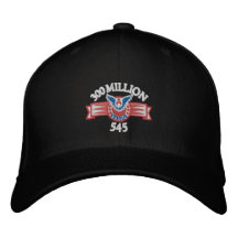 300 millones contra el gorra negro 545 gorras bordadas