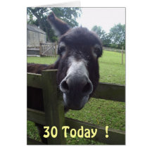 ¡30 hoy! tarjeta
