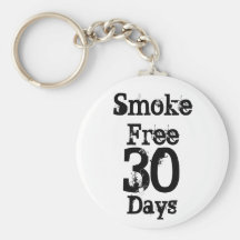 30, sin humos, días llaveros personalizados