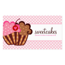 311-Sweet apelmaza la magdalena Plantilla De Tarjeta De Negocio