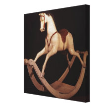 31: Caballo mecedora, inglés, 1840 Impresiones En Lona Estiradas