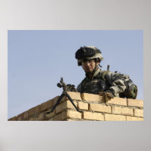 320o ARTY IRAQ del CAMPO Poster