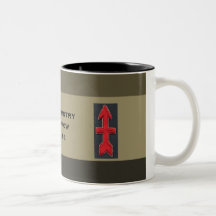 32do Infantería: Brigada roja de la flecha Tazas De Café