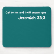 33:3 Mousepad de Jeremiah Alfombrilla De Ratón