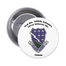 3-506o botón - Vietnam Pin