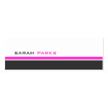 3 color moderno P Tarjeta Personal