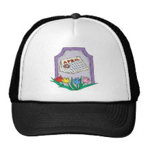 3 de abril gorros bordados