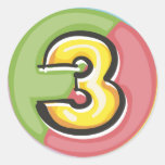 3 ETIQUETA REDONDA
