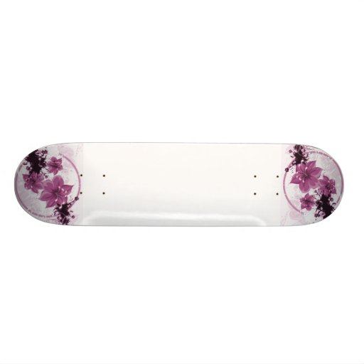 3 flores bonitas - rosa patines 