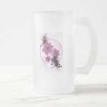 3 flores bonitas - rosa tazas