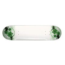 3 flores bonitas - verde patin personalizado