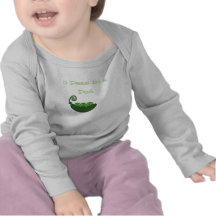 3 guisantes en vaina camisetas