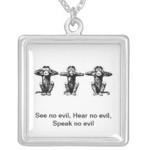 3 monos pendientes personalizados