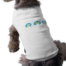 3 monos sabios camisetas de perrito