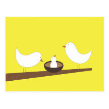 3 pájaros con la jerarquía postal