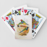 3 pinzones de Gouldian Barajas De Cartas