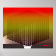 3D el CUBO 8 Poster