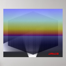 3D el CUBO 9 Poster