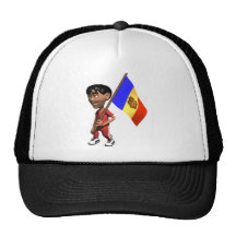 3D lindo Andorra Gorras