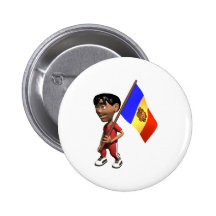 3D lindo Andorra Pins