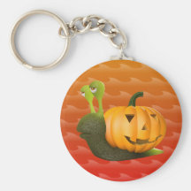 3d-snail-pumpkin llavero