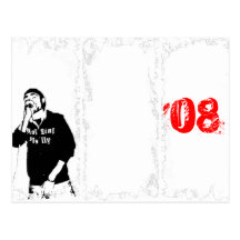 3Tall sucio encajona la postal - modificada para r