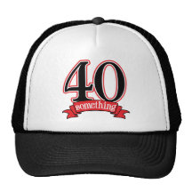 40 algo 40.o cumpleaños gorra
