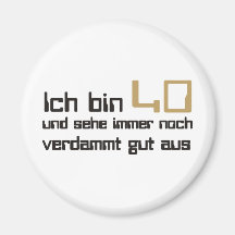 40. Geburtstag Imán De Frigorifico