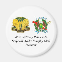 40.o BN Olmo, ESCUDO [1], 40.o Polic militar de la Imán Para Frigorifico