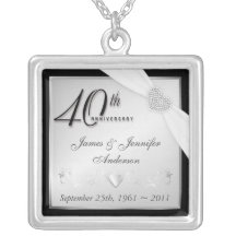 40.o Colgante conmemorativo del aniversario Joyería
