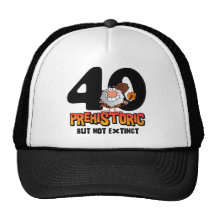 40.o cumpleaños prehistórico gorro