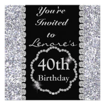 40.o Invitación de la fiesta de cumpleaños de BLIN