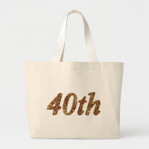 40.o Regalos del aniversario de boda Bolsas