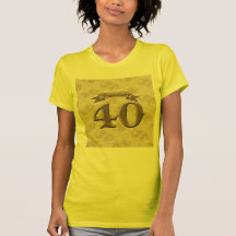 40.o Regalos del aniversario de boda Camisetas